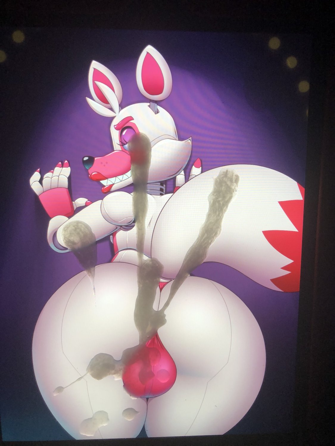 Funtime Foxy cum tribute + extra photo and jerk tribute - EroMe