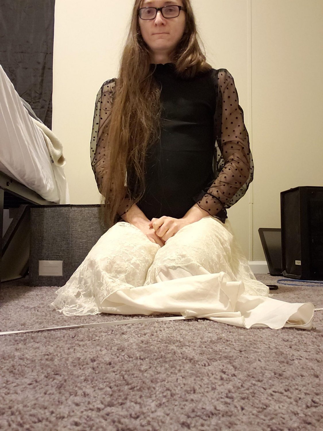 Longhaired Sissy Bambi craves to be seen & shared - kik & snap: bambi22112 - #WrMsLu64